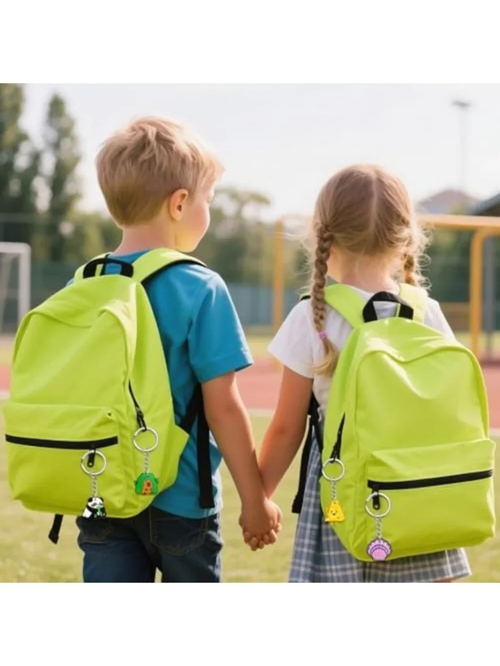 30-200P Cute Backpack Keychains | Charms & Bag Accessories | Random Key Rings